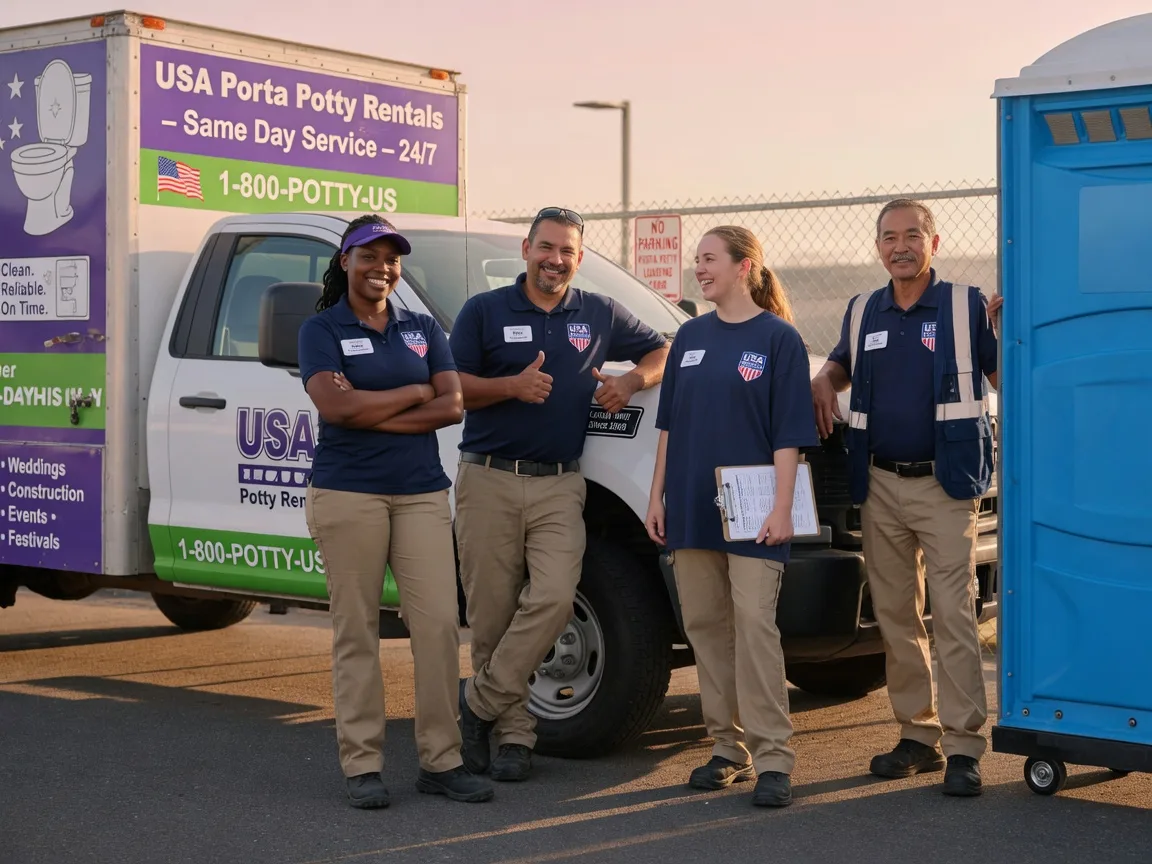 Porta Potty Rental company in Helenville, WI